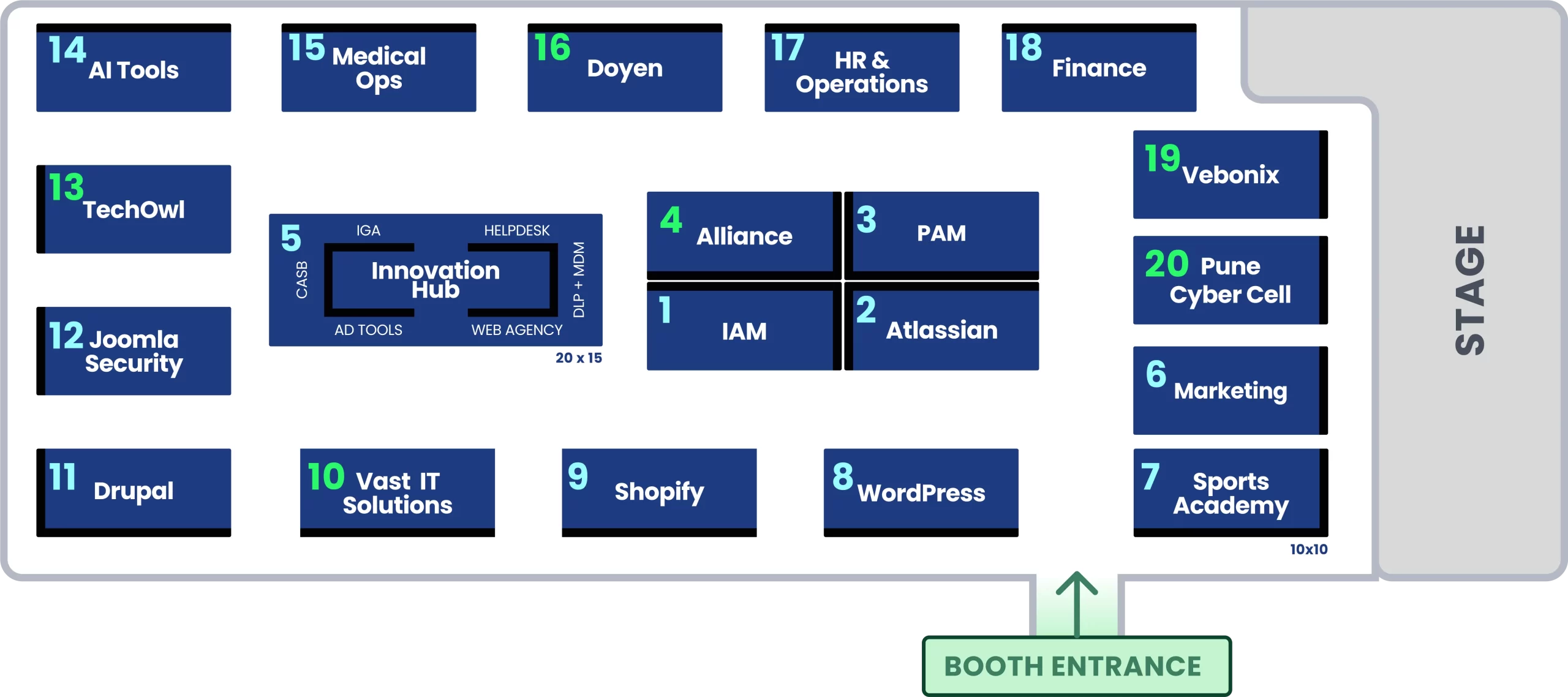Booth Layout