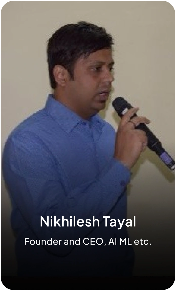 Speaker nikhilesh tayal