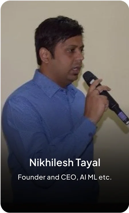 Speaker nikhilesh tayal
